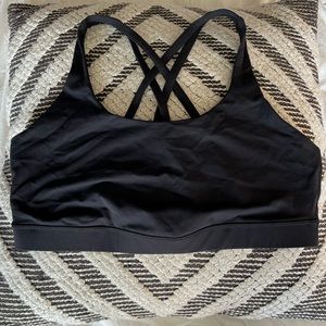 Lululemon Energy Bra Black Size 12